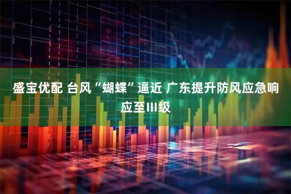 盛宝优配 台风“蝴蝶”逼近 广东提升防风应急响应至Ⅲ级